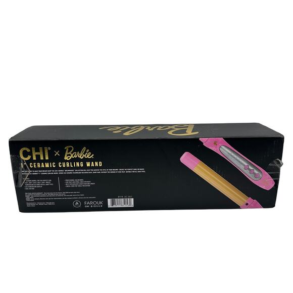 CHI x BARBIE Dreamhouse 1" Ceramic Curling Wand Brand New - Picture 4 of 6